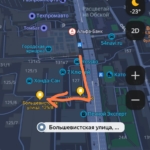Схема проезда до склада в Новосибирске